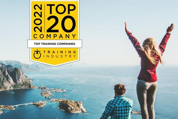 TOP 20 company 2022 - Training Industry